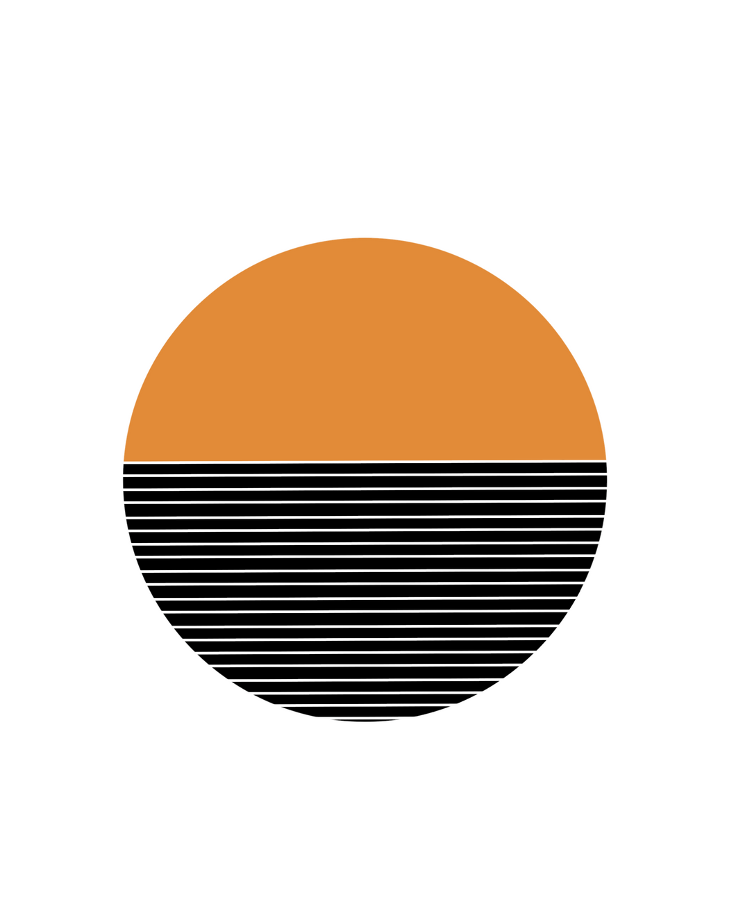 Modern Horizon - Orange