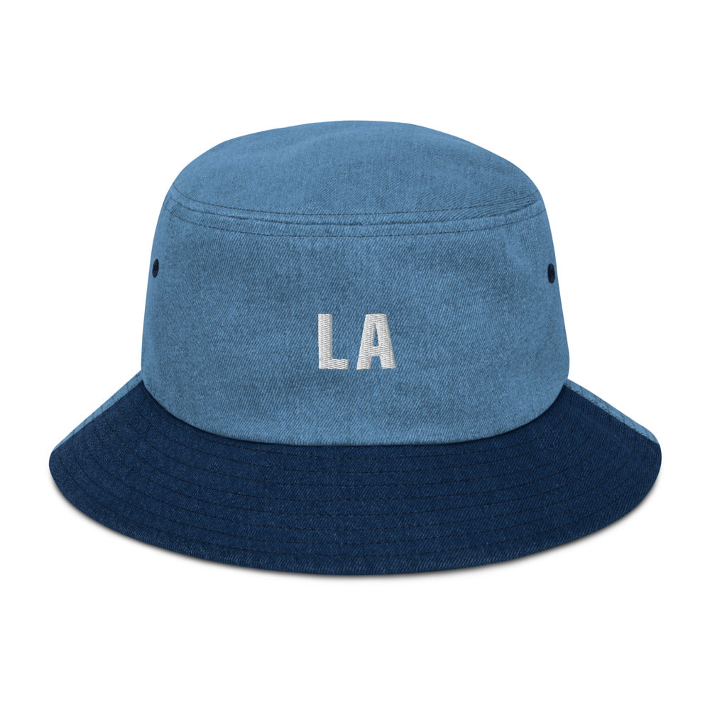 LA Denim bucket hat