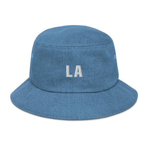 LA Denim bucket hat