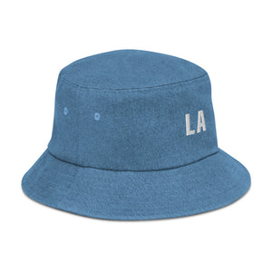 LA Denim bucket hat
