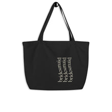 Bridesmaid Large organic tote bag
