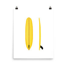 Single Fin Yellow - Large
