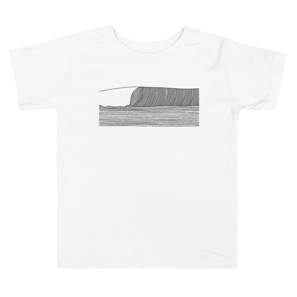 Wavy & Liney Toddler Short Sleeve Tee