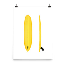 Single Fin Yellow - Large
