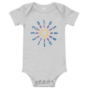 Lakers + Dodgers Los Angeles '20 Baby Onesie