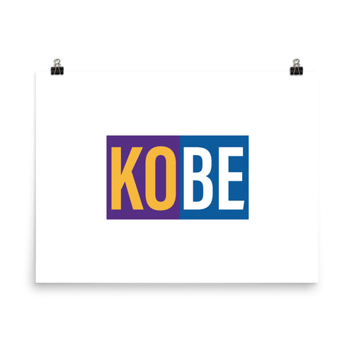 Kobe Lakers + Dodgers '20 Print