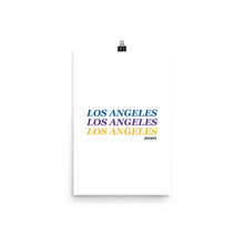 Lakers + Dodgers '20 Los Angeles x3 Print