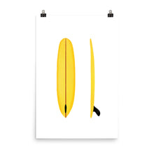 Single Fin Yellow - Large