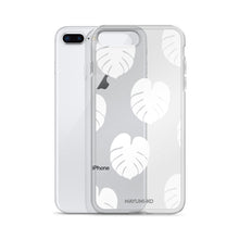 Simple Monstera iPhone Case - White