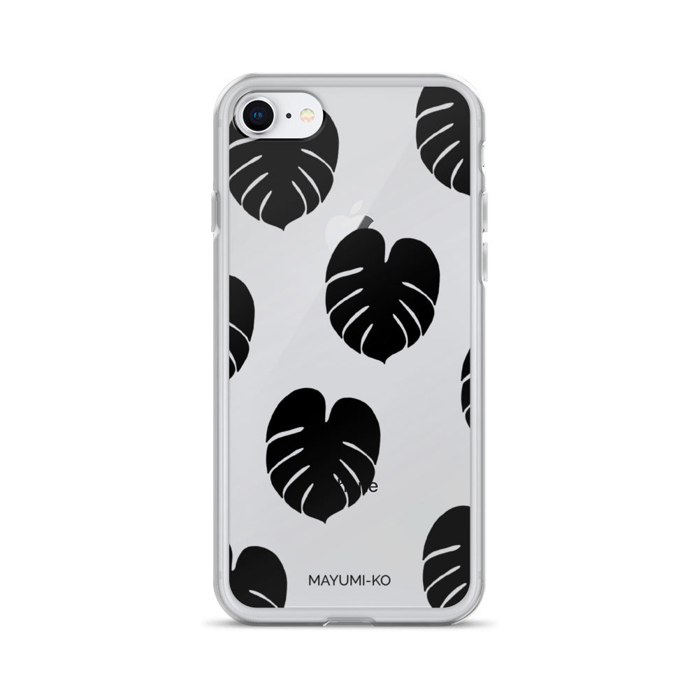 Simple Monstera iPhone Case