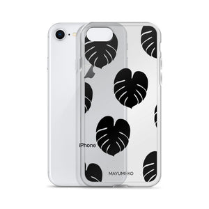 Simple Monstera iPhone Case