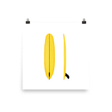 Single Fin Yellow - Large