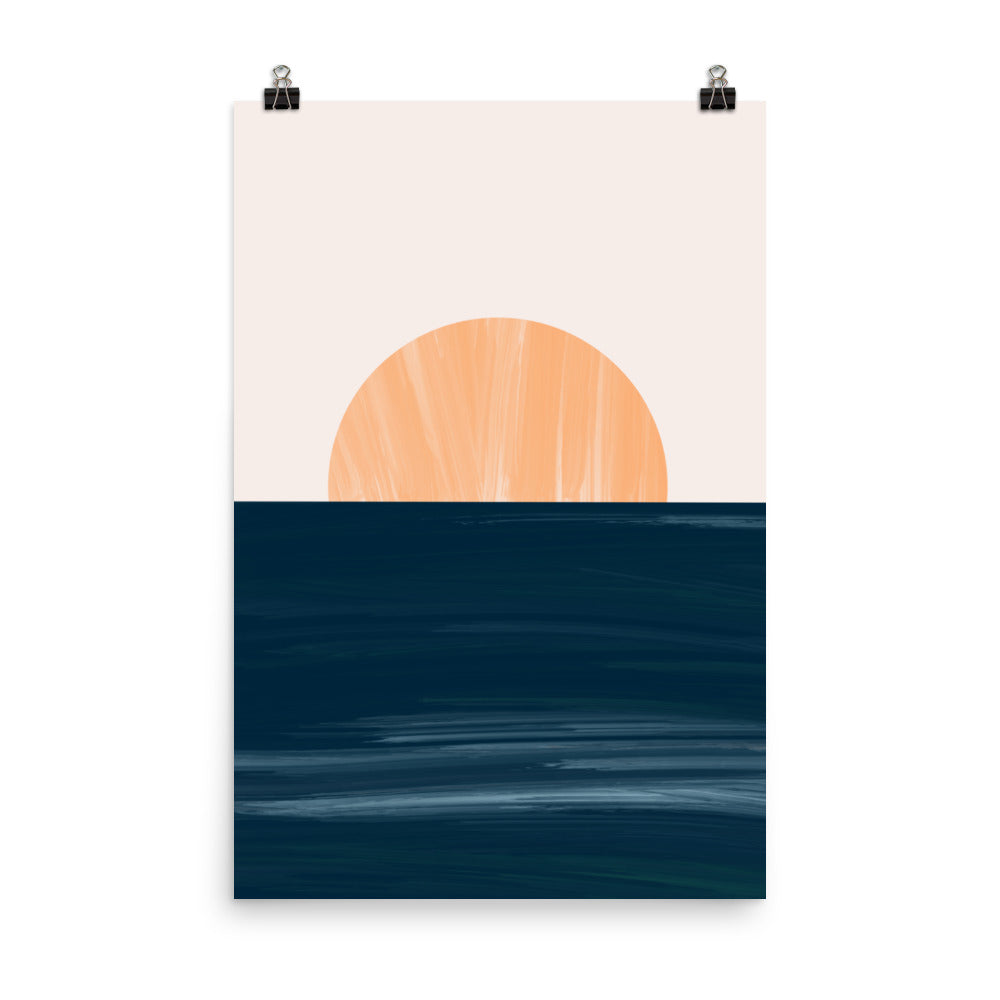 Colorblock Horizon - Large Portrait – Mayumi-Ko