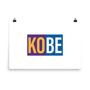 Kobe Lakers + Dodgers '20 Print