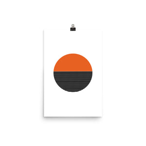 Modern Horizon Orange - Large