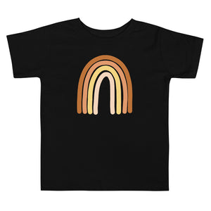 Warm Rainbow Toddler Short Sleeve Tee