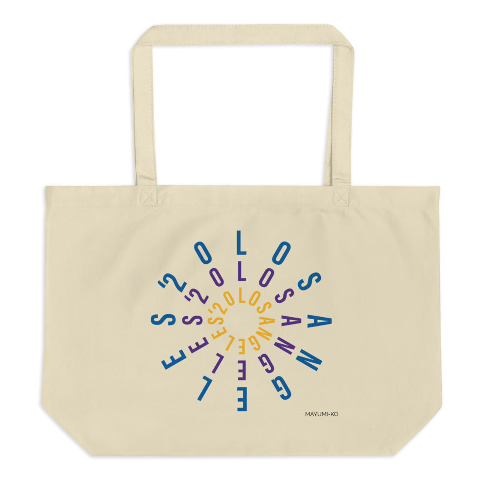 Lakers + Dodgers Los Angeles '20 Large Tote Bag