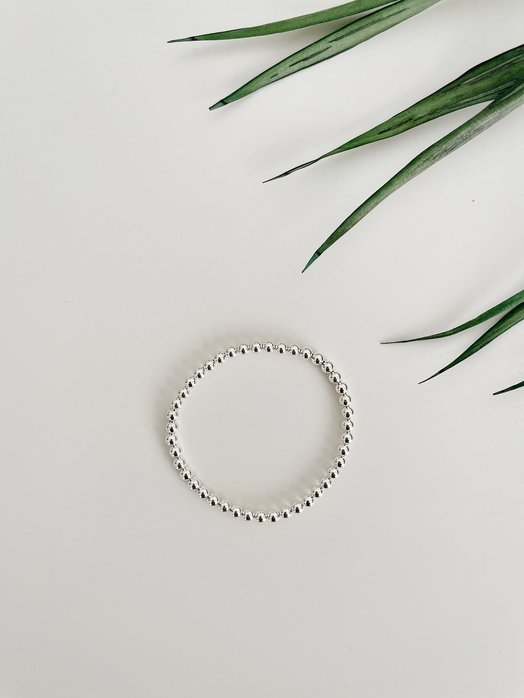 Selena Sterling Silver Bead Bracelet