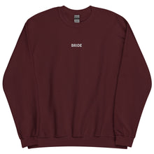 Bride Minimalist Embroidered Unisex Sweatshirt