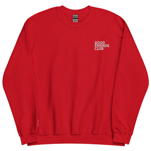 Good Friends Club + MOH Embroidered Unisex Sweatshirt