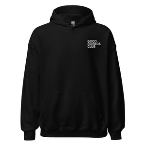 Good Friends Club Embroidered Unisex Hoodie